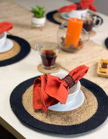 Round Border Placemats 15"