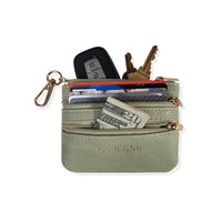 Clip & Go Crossbody Phone Accessory : Silver