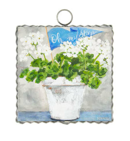 Mini "Oh My Stars" Geraniums Print