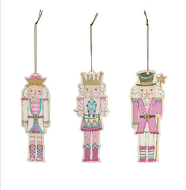 6" Blushing Nutcracker Acrylic Ornament