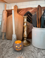 Jack O Lantern Tea Light Holder