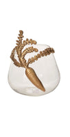 Gilded Carrot Vase