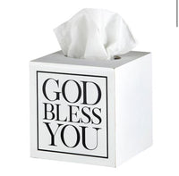 God Bless You Tissue Cover
