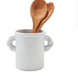 Twisted Handle Utensil Crock