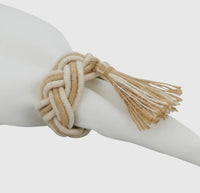 Braided Tassel Napkin Ring