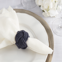 Braided Jute Napkin Ring Set