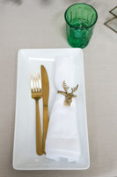 DEER NAPKIN RINGS - SET OF 6