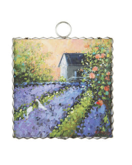 Mini Lavender Field Print