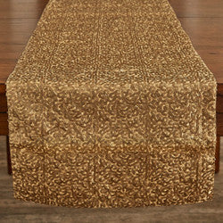 Gold Sequin Table Runner