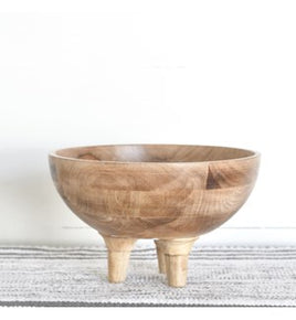 Wood Riser Bowl